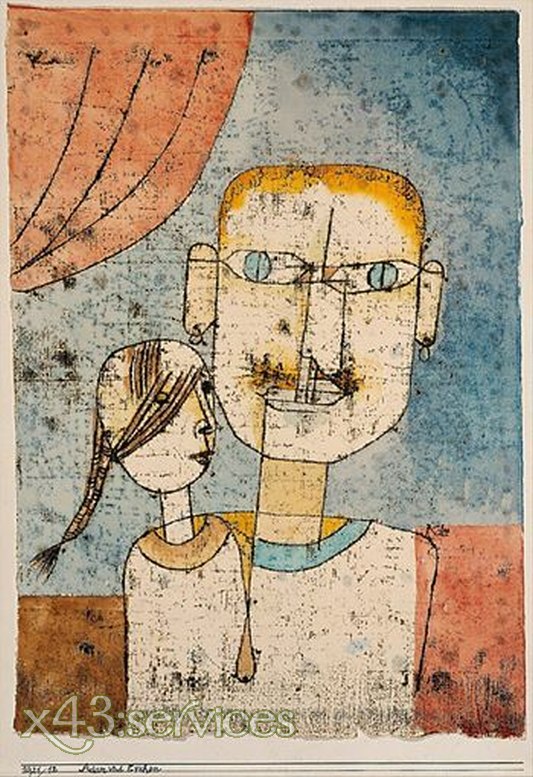 Paul Klee - Adam und Evchen